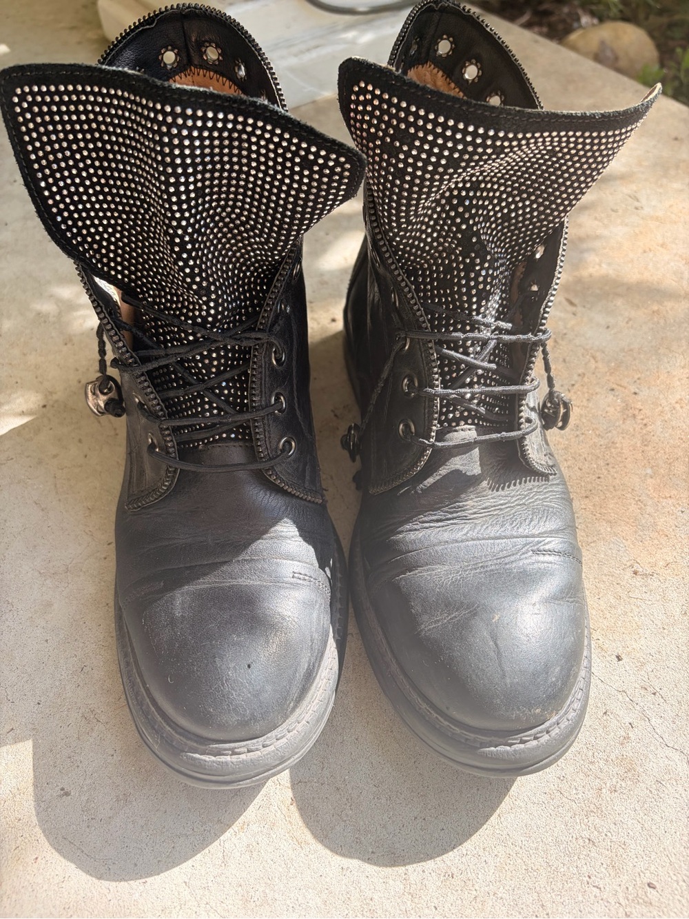 VINTAGE Sheridan Mia moto boots 🥾